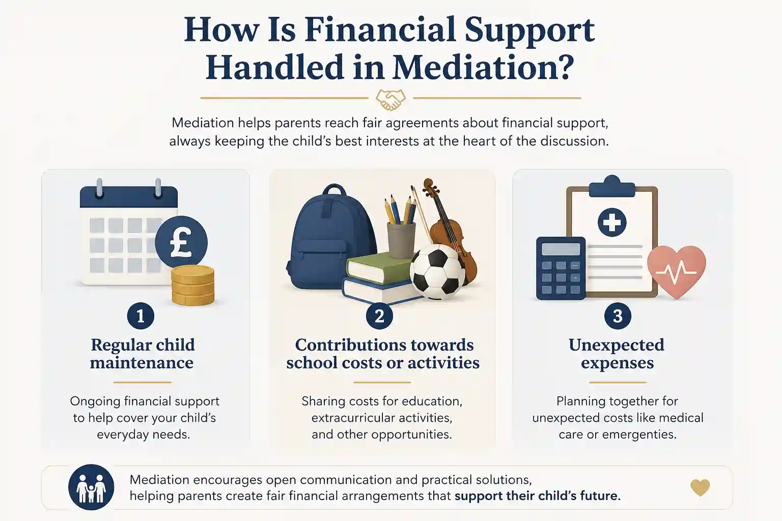 How Is Financial Support Handled in Mediation Rutland
